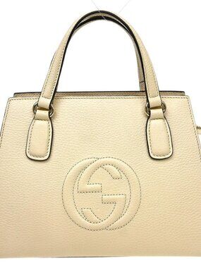 Gucci Ivory Soho Handbag 607722 213317 NQ09326